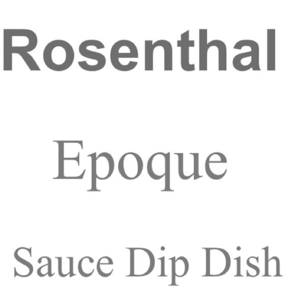 Rosenthal White Porcelain Modern Serveware Plates Dishes Germany Epoque Set Of 2 - Picture 9 of 13